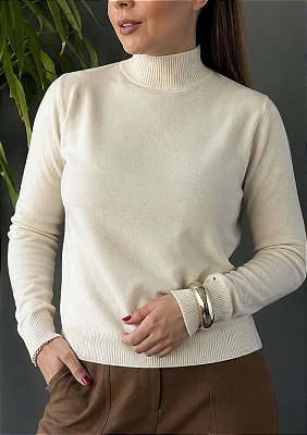 Blusa Modal Básica Manga Longa Monique @usemika Feminino