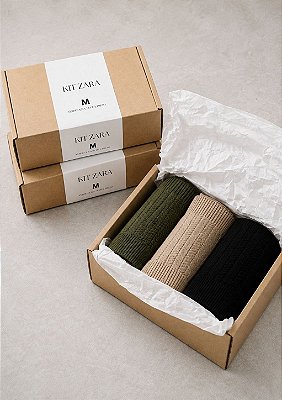 Kit Blusa Poliamida Texturizada Regata Zara Verde Oliva, Nude e Preto @usemika Feminino