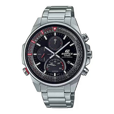 Relógio Casio Edifice Masculino Solar EFS-S590D-1AVUDF Safira