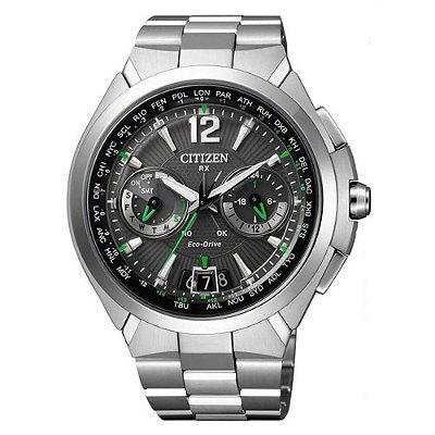 Relógio Citizen Eco-Drive Satellite Wave TZ20439G CC1090-52F Safira