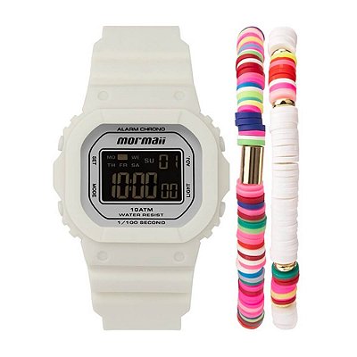 Kit Relógio Mormaii Feminino Sports MO0303AD/K8B + pulseira