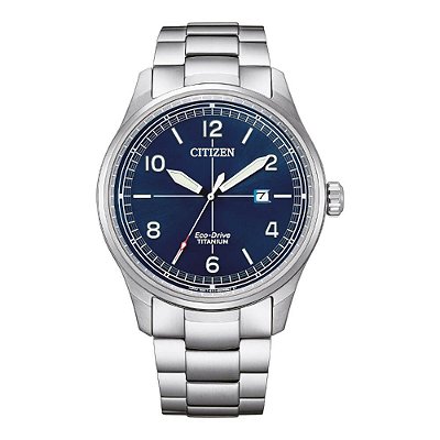 Relógio Citizen Super Titanium Eco-Drive Masculino BM7570-80L - TZ21223F