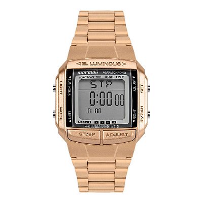 Relógio Mormaii Feminino Vintage Rosé - MO04001B/7J