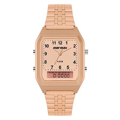 Relógio Mormaii Feminino Vintage Rosé - MOPC21JALH/7J