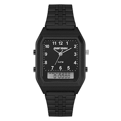 Relógio Mormaii Feminino Vintage Preto - MOPC21JALI/7P