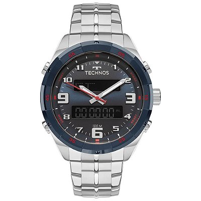 Relógio Technos Masculino Ts Digitech Bicolor - BJK725AB/1A