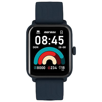 Relógio Smartwatch Mormaii Full Display MOLIFEUGAB/8K GPS