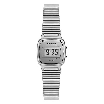 Relógio Mormaii Feminino Vintage Prata - MO05301/4K