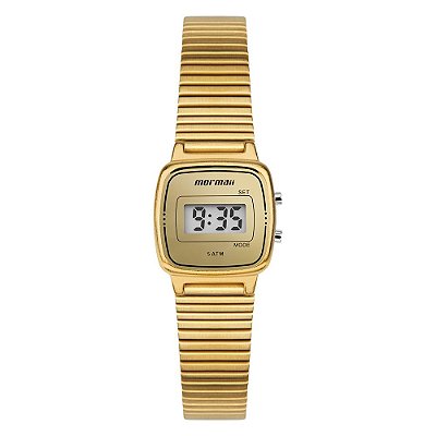 Relógio Mormaii Feminino Vintage Dourado - MO05301A/4D