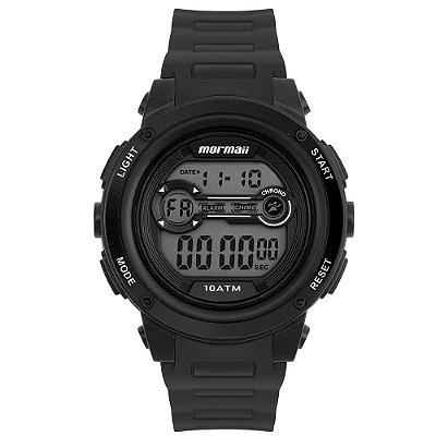 Relógio Mormaii Masculino Wave Preto - MO0450C/8P