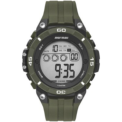 Relógio Mormaii Masculino Wave Verde - MO2912A/8V