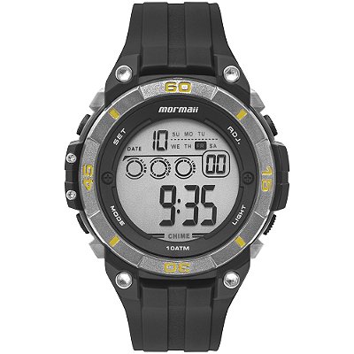 Relógio Mormaii Masculino Wave Preto - MOLCDAAV/8Y