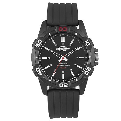 Relógio Mormaii Masculino Casual Preto - MOPC21JALK/8P
