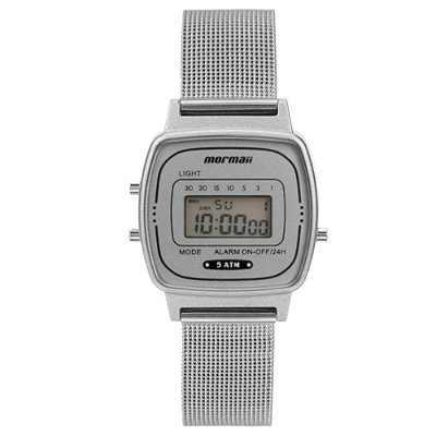 Relógio Mormaii Feminino Vintage Prata - MO13722CA/7K