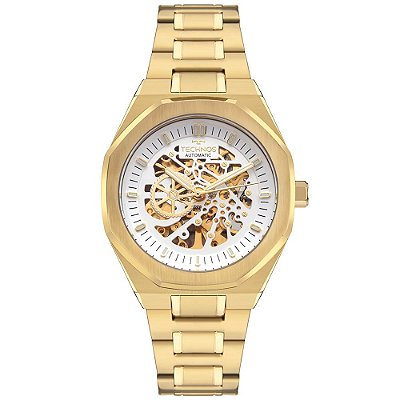 Relógio Technos Masculino Automático Dourado - G3265BB/1K *