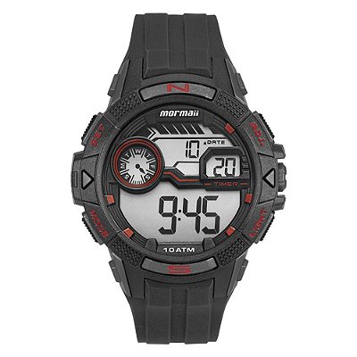 Relógio Mormaii Masculino Wave Preto - MO5007/8R