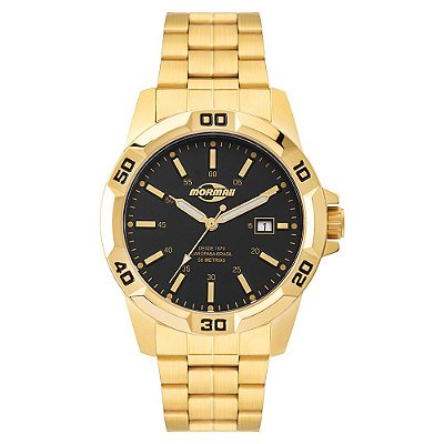 Relógio Mormaii Masculino Steel Basic Dourado - MO2317AI/1P
