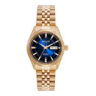 Relógio Seculus Masculino Automático 77361GPSVDA5 Safira
