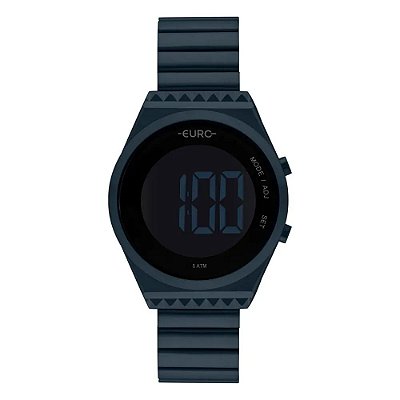 Relógio Euro Feminino Ff Slim Azul - EUBJT016AE/4A