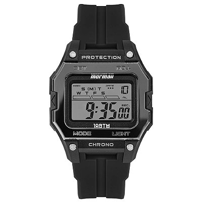 Relógio Mormaii Masculino Action Preto - MO1216A/8P