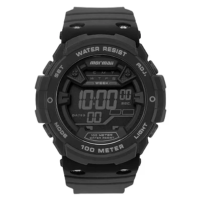 Relógio Mormaii Masculino Wave Preto - MO03500/8P