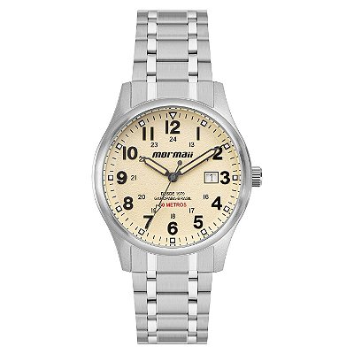 Relógio Mormaii Masculino Steel Basic Prata - MO2115BT/1X