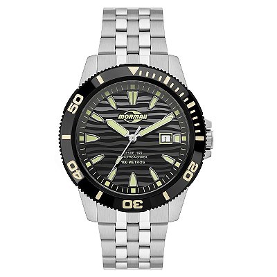 Relógio Mormaii Masculino Steel Basic Prata - MO2317AU/1P