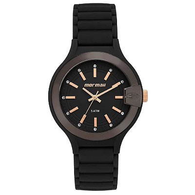 Relógio Mormaii Feminino Luau Preto - MO2036JW/8P