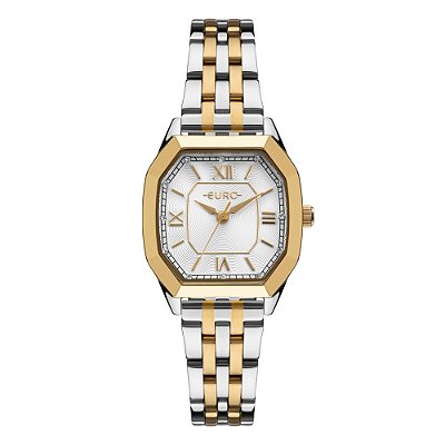 Relógio Euro Feminino Mini Bicolor - EU2035ZDT/4K