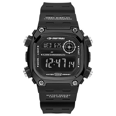 Relógio Mormaii Masculino Action Preto - M28800/8P