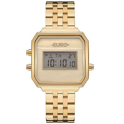 Relógio Euro Feminino Ff Glam Dourado - EUJHS06BAB/4D