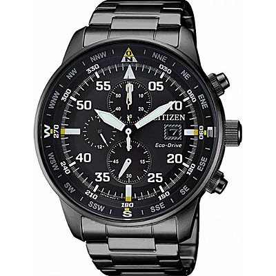 Relógio Citizen Masculino Eco-Drive Aviator TZ31132P CA0695-84E.