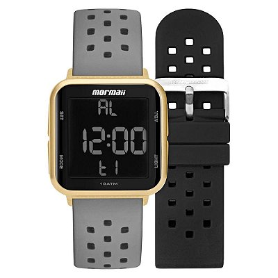 Relógio Mormaii Lab Digi MO6600AI/T8A troca pulseira