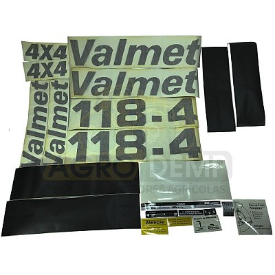 JOGO DE DECALQUE ADESIVO - VALMET 118 4X4 - 195270