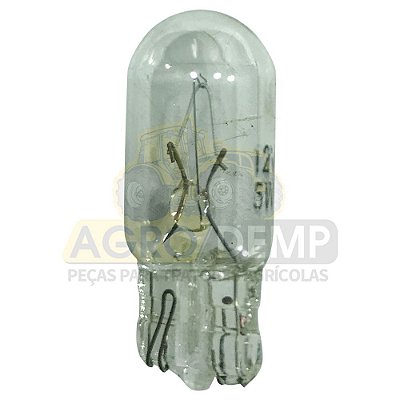 LÂMPADA DA LANTERNA DIANTEIRA - FORD / NEW HOLLAND 5610S / TL60E / TL75E / TL85E / TL85E / TL95E / TS90 / TS100 / TS120 / TS6020 / TS6030 - 82992035 / CAR82992035