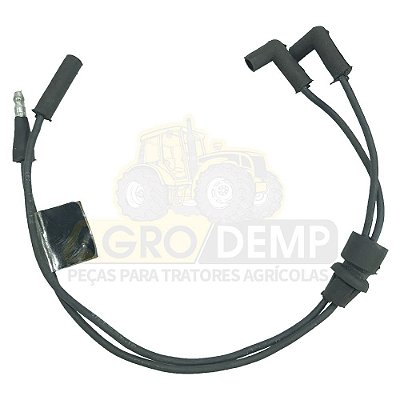 CABO ELÉTRICO DE 12WTS - FORD / NEW HOLLAND 5610 / 6600 / 6610 / 6630 / 7010 / 7610 / 7630 / 8030 / TS6020 / TS6030 - 83948129 / D4NN7A488B