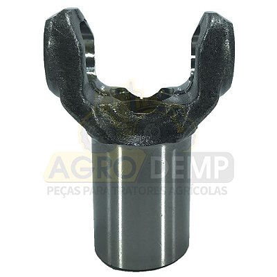 GARFO CURTO DE ARTICULAÇÃO - MASSEY FERGUSON 235 / 265 / 275 / 283 / VALTRA 600 / 685 / 700 / 785 À BL88 / NEW HOLLAND 6610 / 7610 / JOHN DEERE 5403 / 5600 / 5605 / 5700 / 5705 - 81109600