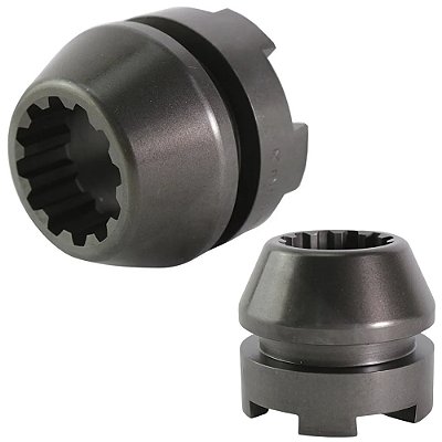 LUVA DE AÇO DO ACOPLAMENTO (12 ESTRIAS - DIAMETRO INTERNO: 36 MM) - NEW HOLLAND TL60E / TL70 / TL75E / TL80 / TL85E / TL90 / TL95E - TL5.80 / TL5.90 / TL5.100 - 5167983 / 5109812 / 5163748