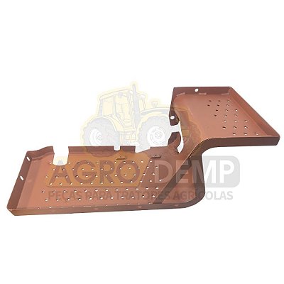 ESTRIBO SOLEIRA (LADO ESQUERDO - 79CM - DURAMETAL) - FORD - 4610 / 5610 / 6610 / 7610 / 7810 - E9NN16451AA