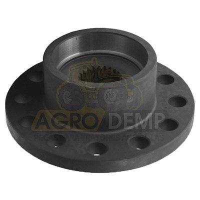 FLANGE DA INSTALAÇÃO DE EMBREAGEM DO TRATOR (130MM DIÂMETRO EXTERNO - 310MM DIÂMETRO INTERNO - 11 FUROS - 22 ESTRIAS DE ENCAIXE) VALFER - MASSEY FERGUSON 650 / 650 ADV / 660 / 660 ADV / 680 / 680 ADV - 042225