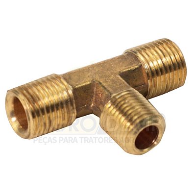 CONECTOR DE LIGACAO DO TANQUE DE COMBUSTIVEL (CONECTA TANQUE DE COMBUSTIVEL AOS CANOS DE RETORNO) MASSEY FERGUSON 50X / 55X / 65X - 487456