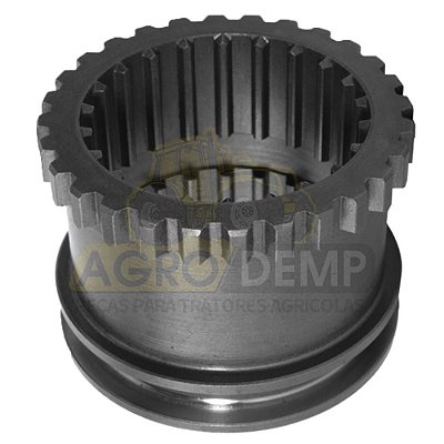 LUVA DE REDUÇÃO DA TRANSMISSÃO (720MM DE DIÂMETRO EXTERNO - 560MM DE DIÂMETRO INTERNO) EATON - MASSEY FERGUSON 265 / 265 ADV / 275 / 275 ADV / 283 / 283 ADV / 290 / 290 ADV / 292 / 292 ADV À 5320 - 1866557