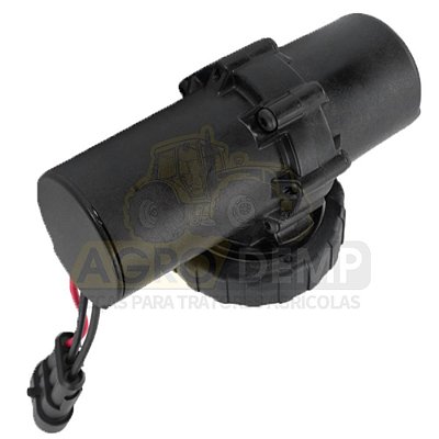 BOMBA ALIMENTADORA COMBUSTÍVEL ELÉTRICA (PLUG COM 3 FIOS - 12V - AST) - NEW HOLLAND TM110 / TM115 / TM120 / TM125 / TM135 / TM140 / TM150 / TM165 / TM180 / TS80 / TS90 / TS100 / TS115 / TS120 - 87802238