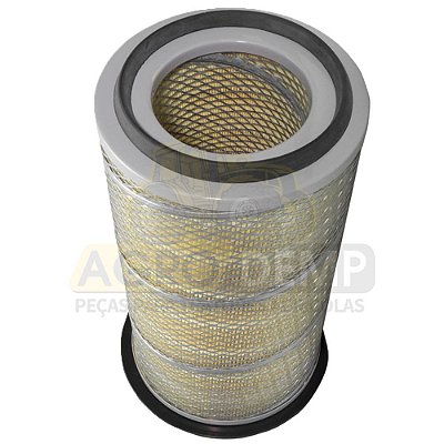 FILTRO DE AR EXTERNO DO MOTOR (240MM DE DIÂMETRO EXTERNO - 240MM DE DIÂMETRO INTERNO - 18CM DE DIÂMETRO DO ASSENTO) CNH - FORD / NEW HOLLAND TM110 / TM120 / TM130 / TM135 / TM150 / TM165 / TM180 - 73400578