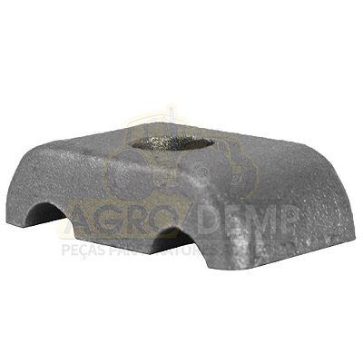 ABRAÇADEIRA BOMBA INJETORAS 2 CANAIS (0,6CM DE DIÂMETRO INTERNO) AGCO - VALTRA 685C / 685F / 785C / 785F / 785C / 785F / 885 / 985 / 1280R / 1280R G2 / 1580 / 1780 / 1780 G2 - 114080