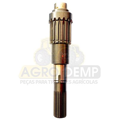 EIXO DA CARCAÇA DE TRANSFERÊNCIA (280MM COMPRIMENTO - 24 ESTRIAS FINAS - 17 ESTRIAS GROSSAS) - MASSEY FERGUSON 265 À 4299 - 033063