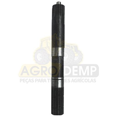 EIXO INTERMEDIÁRIO DA TDP (21X21 ESTRIAS - 320MM COMPRIMENTO - 305MM COMPRIMENTO S/ PONTA DO ROLAMENTO) - MASSEY FERGUSON 250 / 250 ADV / 265 / 265 ADV À 7170 - 028363