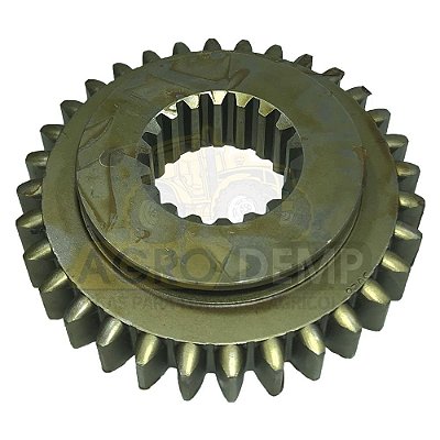 ENGRENAGEM DA 4ª MARCHA (32 X 18Z) - MASSEY FERGUSON 250 / 250 ADV / 265 / 265 ADV / 275 / 275 ADV / 283 / 283 ADV / 4265 / 4275 / 4283 - 1660095 / 84360800 / 3313848