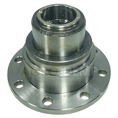 FLANGE DA CAIXA DE CAMBIO TDF MULTIPLICADOR VELOCIDADE (6 ESTRIAS - 8 FUROS - EATON ORIGINAL) - VALTRA BH140 / BH145 / BH160 / BH165 / BH180 / BH185 / BH205 - 1280 / 1580 / 1780 - 227300 / 3316595