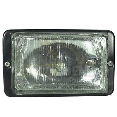 FAROL AUXÍLIAR TETO (C/ VIGIA MANEJO - 2 LAMPADAS - ARTFAROL) - MASSEY FERGUSON 250 / 265 / 275 / 283 / 290 / 292 / 297 / 298 / 299 / 610 / 620 / 630 / 640 / 650 / 660 / 680 / 5275 / 5285 / 5290 - 022661